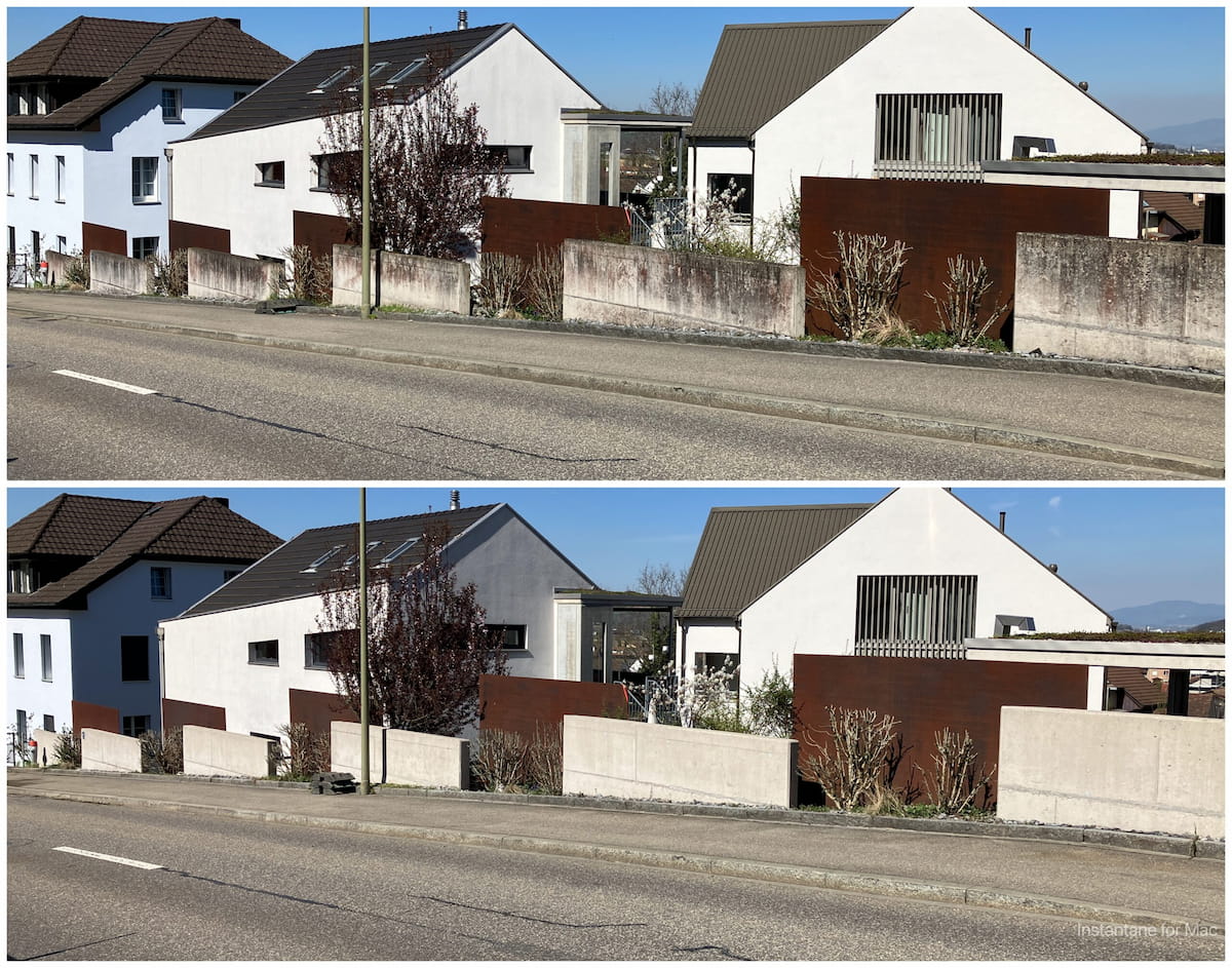 Steinreinigung Basel vorher nachher